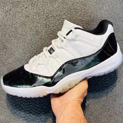 Jordan 11 Retro Low 'Emerald' 2018 (Sz 11M)