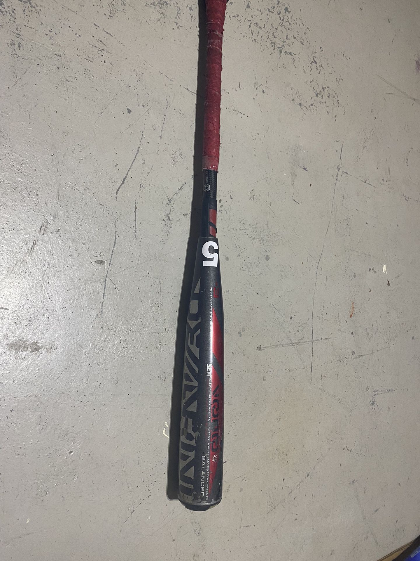 2017 DEMARINI VOODOO BBCOR BASEBALL BAT BALANCED 31/28