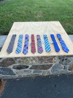(8) Men’s Ben Sherman Silk Neck Ties