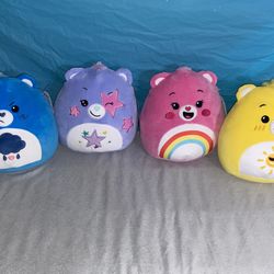 CareBear 8” squishmallow Collection
