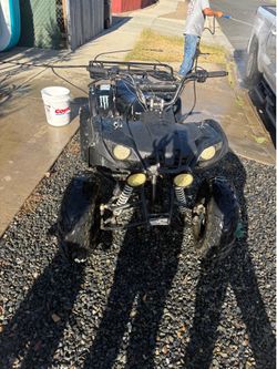 Black ATV 150CC Tao motor