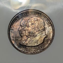1923-S 50c PCGS MS 64 Monroe Commemorative Silver Half Dollar
