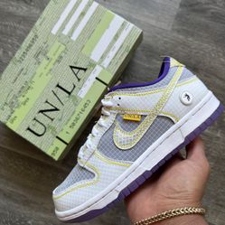 Union LA x Nike Dunk Low “Passport Pack - Court Purple” (size 5)