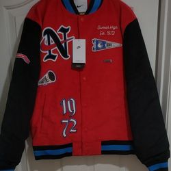 Nike Therma-Fit Sportswear Corduroy Bomber Varsity Jacket Men's Sizes LARGE Brand NEW Authentic 