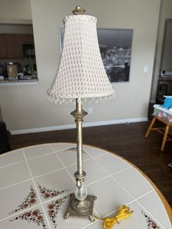 Vintage Berman Footed Table Lamp