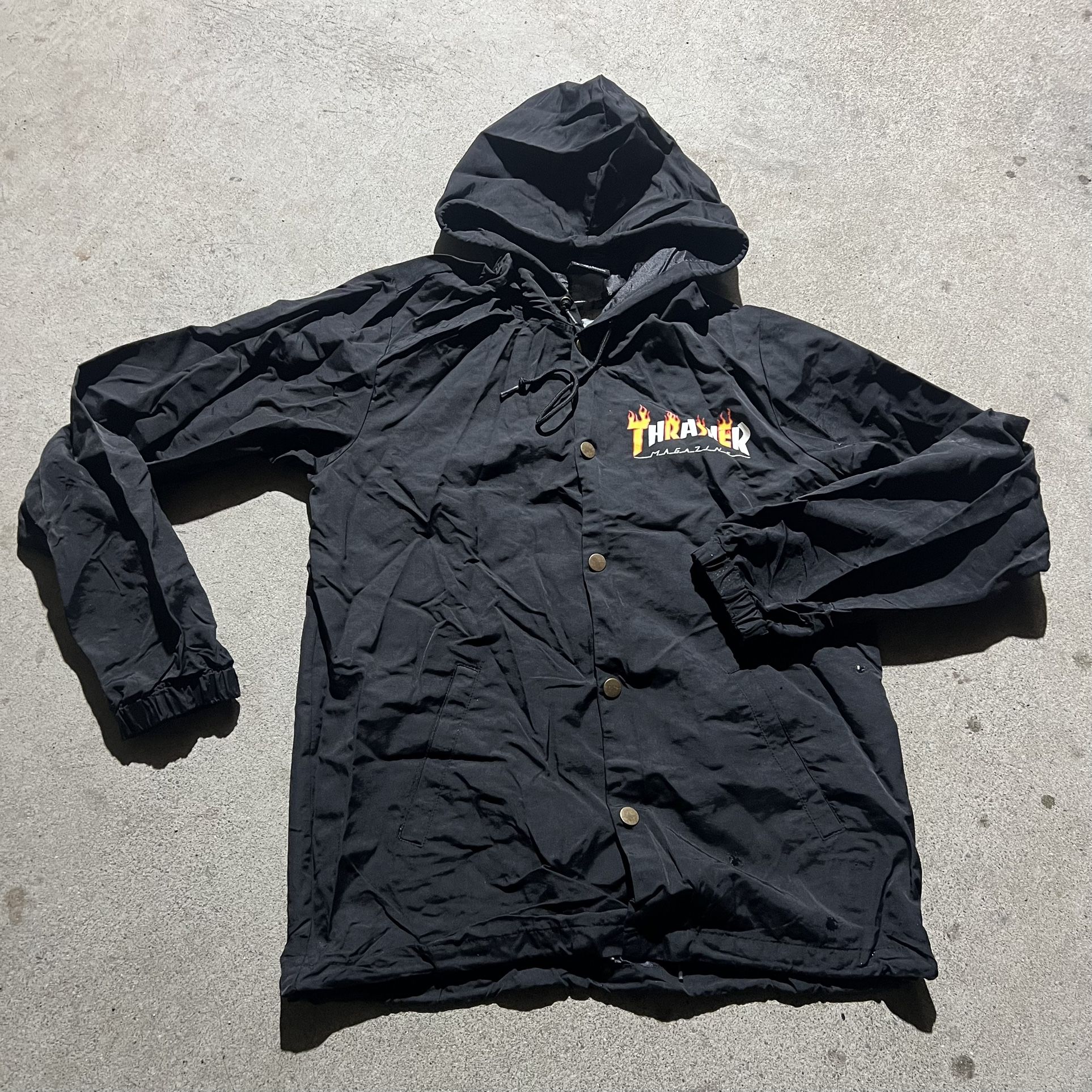 Thrasher Skate Brand Windbreaker 
