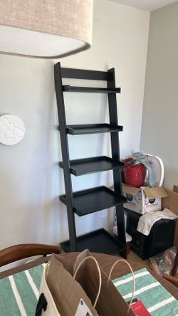 Bookcase, bookshelf, black