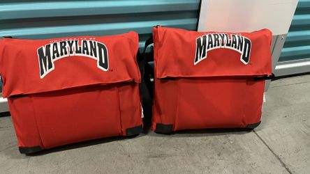 University of Maryland seat cushions tailgate new never used