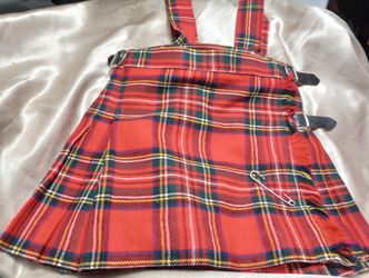 Tartan Red Plaid Children's  Kilt 