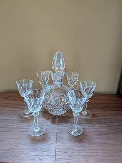 Crystal Aperitif Set