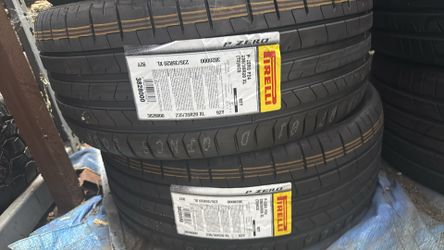 235/35/20 Pirelli tires 🛞 with foam Tesla OEM $380 each tire
