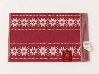 Set of 6 Christmas placemats