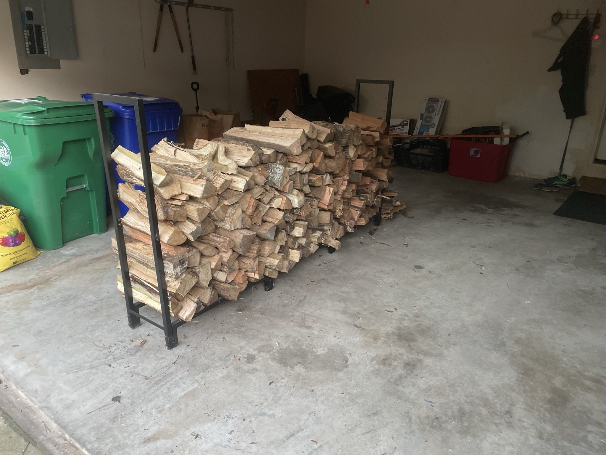 seasoned firewood