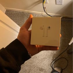 Unopened AirPods With Charging Case 