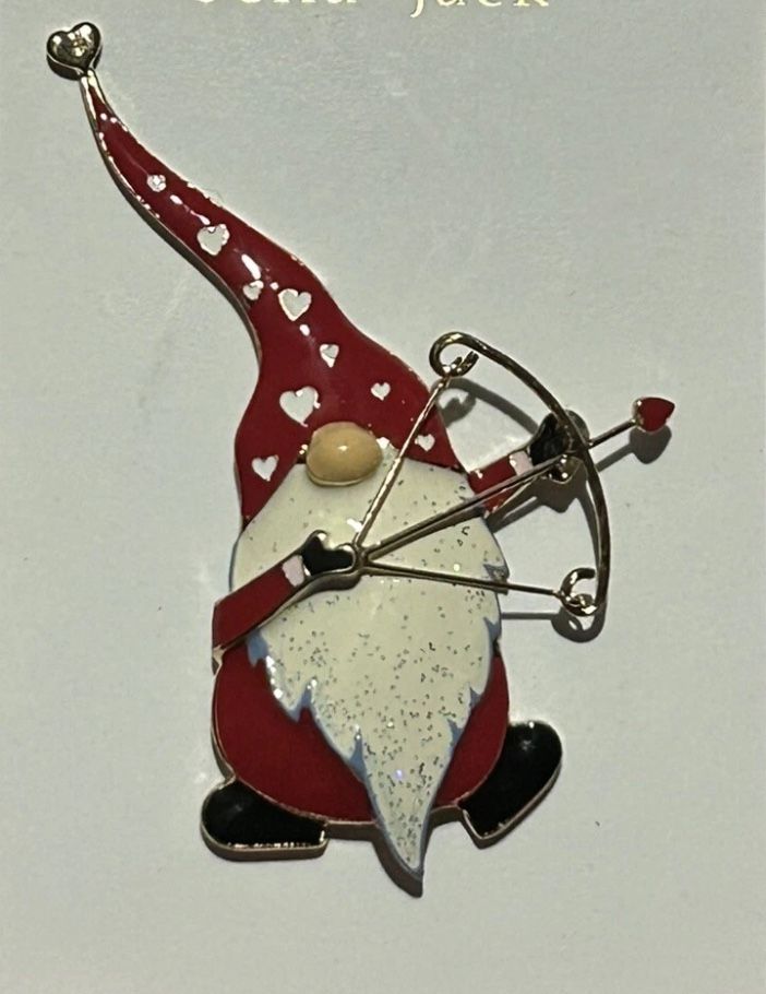 Holidays santa Brooch