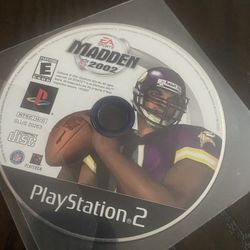 Madden NFL 2002 (Sony PlayStation 2) 