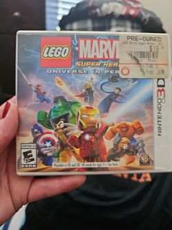 Nintendo 3DS Lego Marvel Super Heroes Game