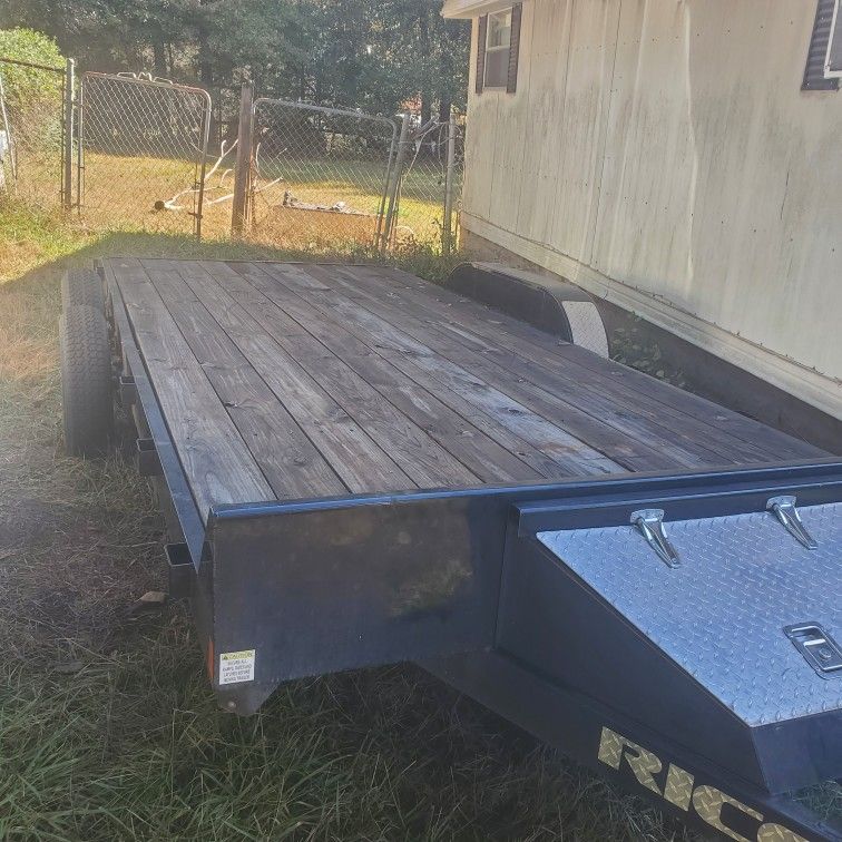 2020 18+2 7000lb Duel Axle Car Carrier With Stowed Rear Ramps And Storage On Tonge