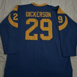 Size 54 : Mitchell & Ness Los Angeles Rams Eric Dickerson Throwback Jersey