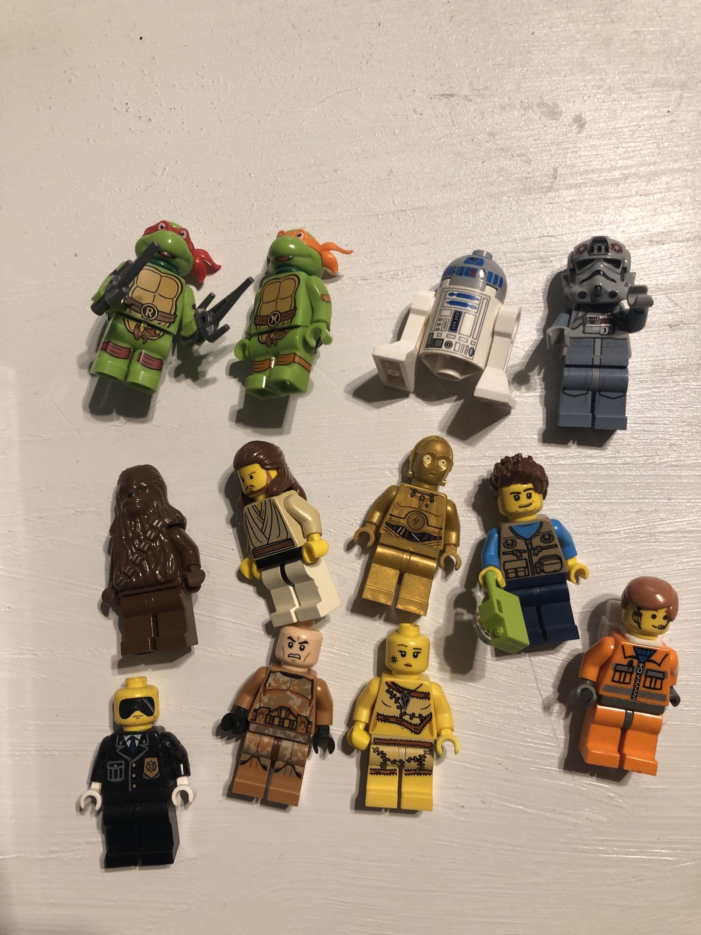 Large Lot Lego Mini figs Body Parts Accessories