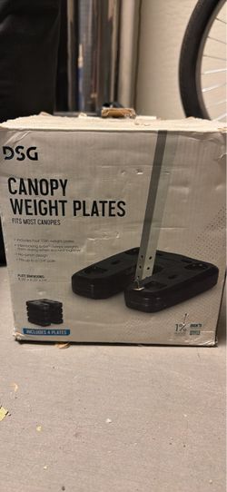 DSG Canopy Weight Plates Set of 4