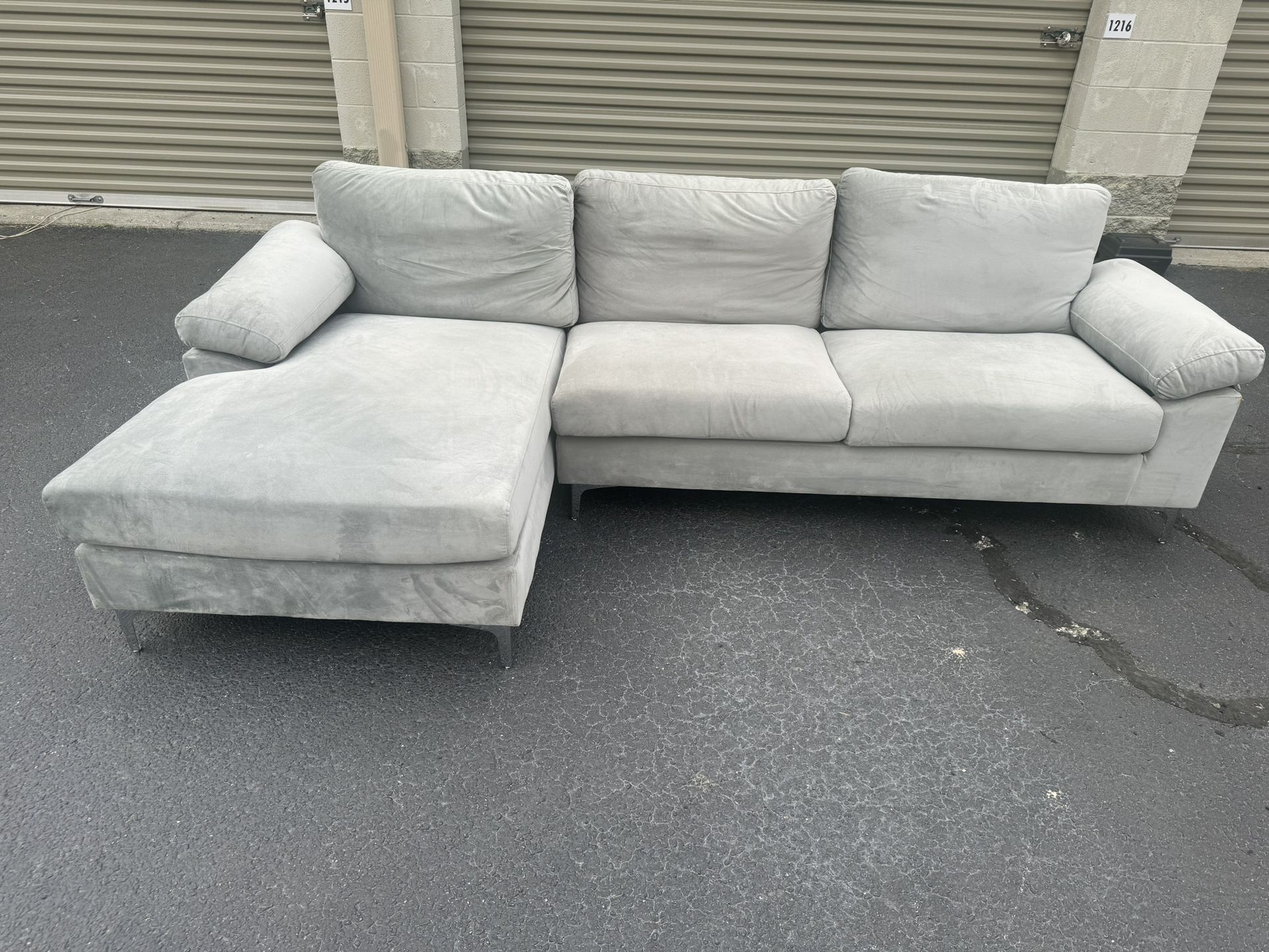 Smaller Gray Sectional
