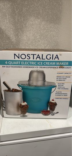 Electric icecream maker