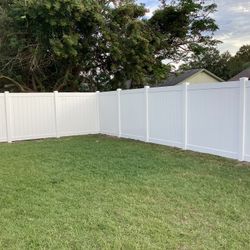 Vinyl Fence 