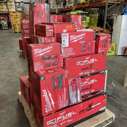 Milwaukee Tool Pallets $2350&up