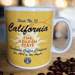 Starbucks Coffee Mag California. 1999 