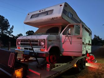 Mini classic trailer or rv both been sitting needs work to run
