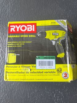 Ryobi variable speed drill