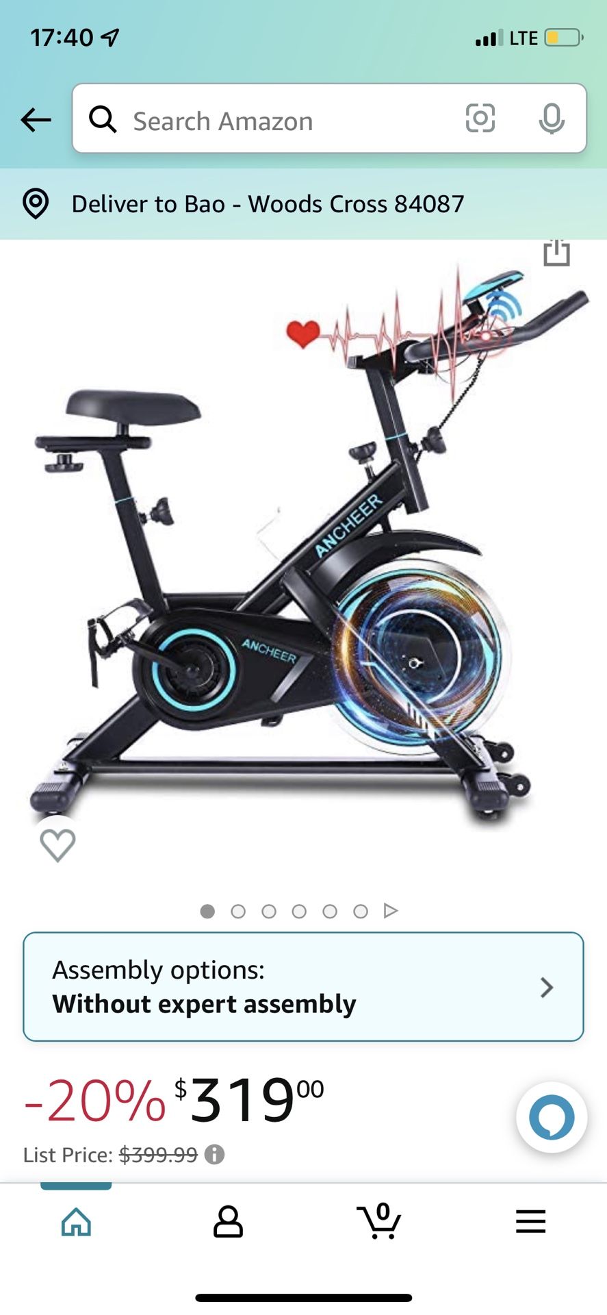 Ancheer Spin Bike