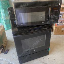 Microwave + Stove Set