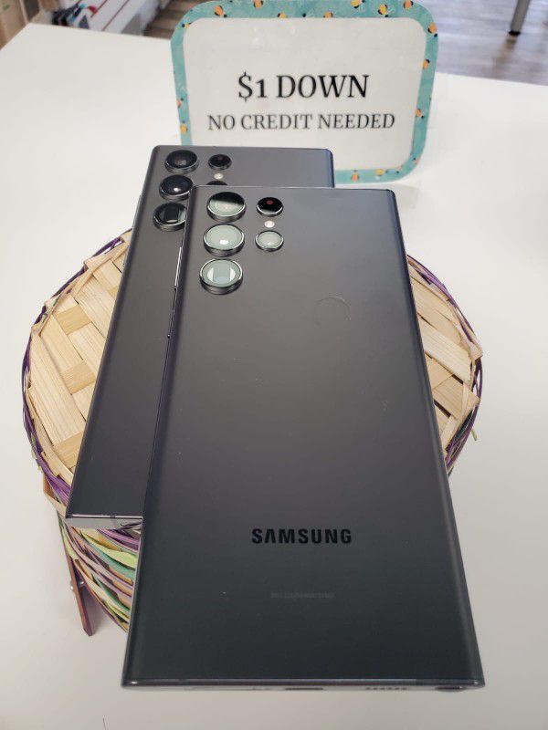 Samsung Galaxy S23 Ultra 5G - 90 DAY WARRANTY - $1 DOWN - NO CREDIT NEEDED 