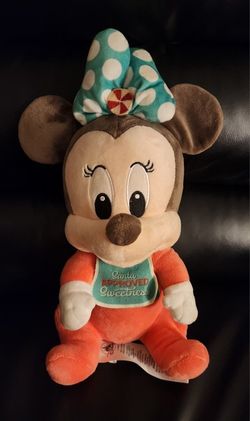 Disney  Christmas Baby Minnie Mouse Plush 