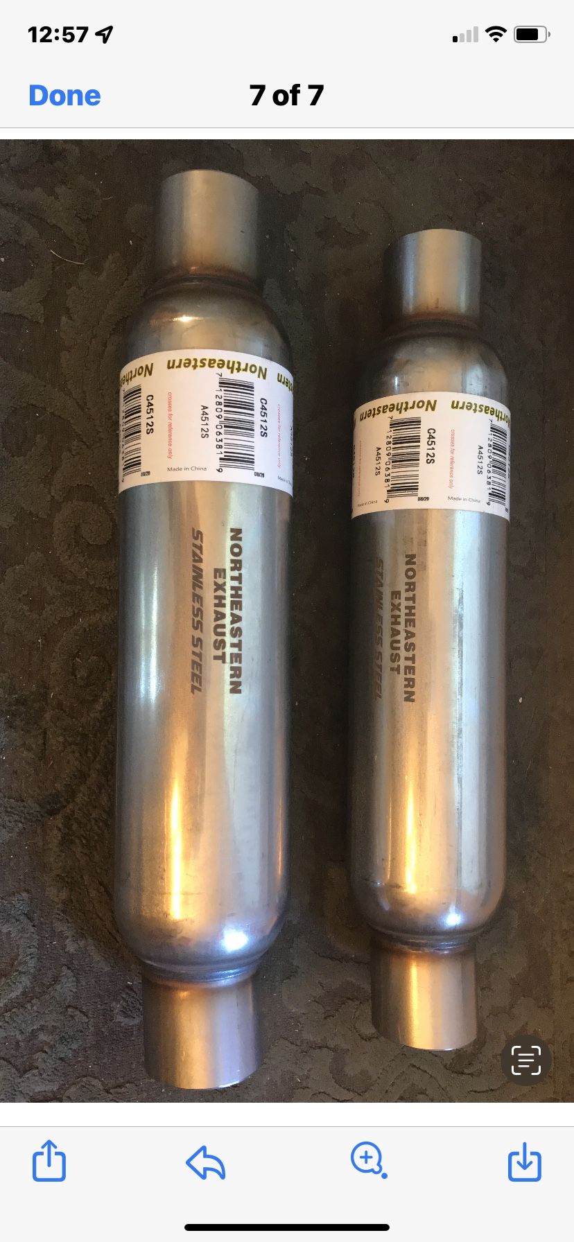 Stainless Steel Mufflers