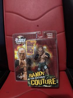 UFC Action Figure Randy Couture Green Shorts RARE