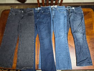 Lot of 4 Women's Jeans sizes 11/12