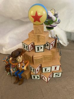 Disney Popcorn Bucket For Holidays Toy Story Christmas Pixar For Collectors