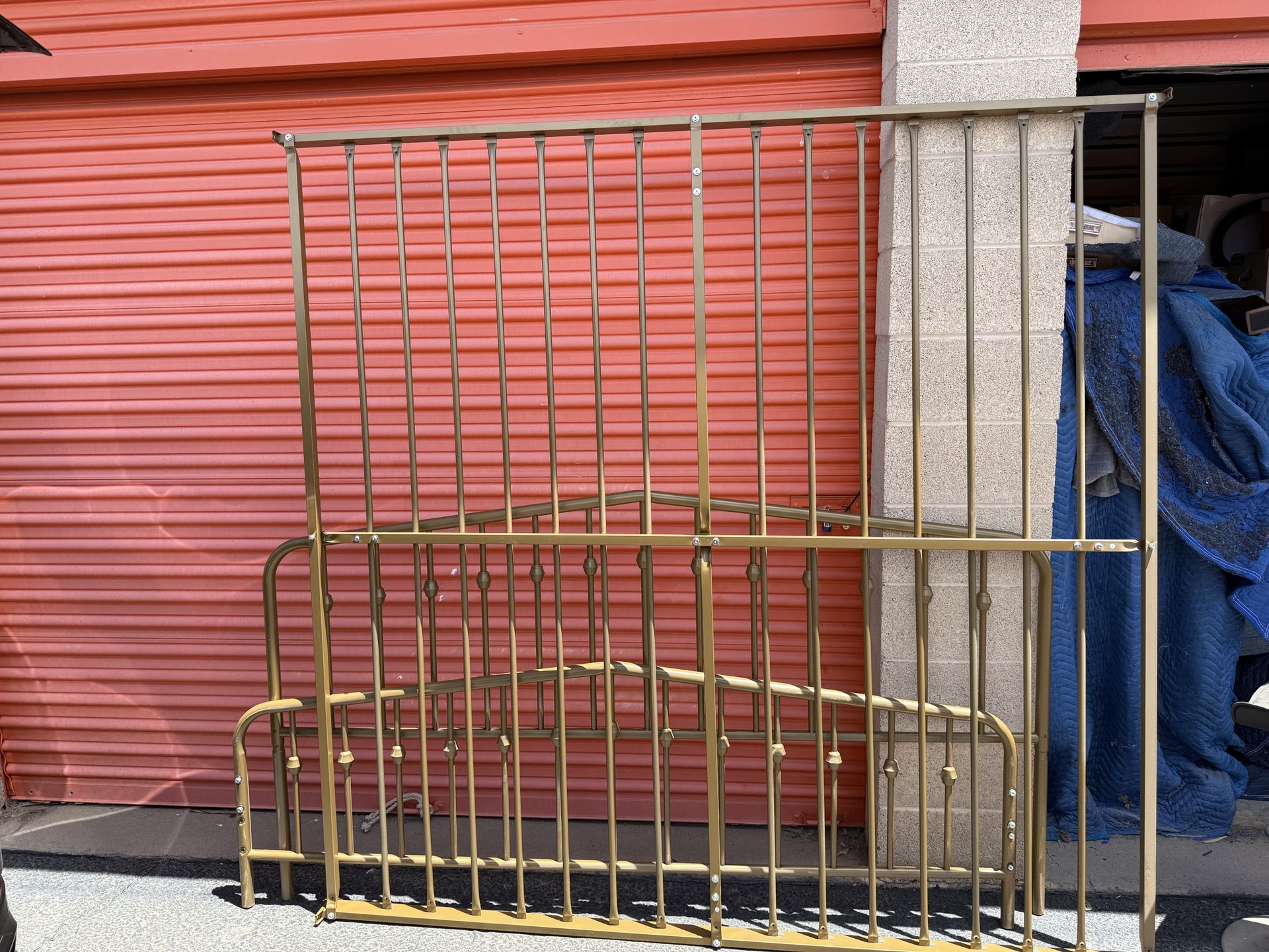 Strong Metal Bed Frame Headboard And Footboard