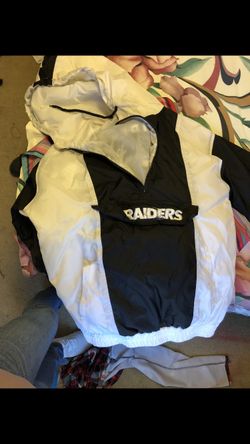 raiders windbreaker