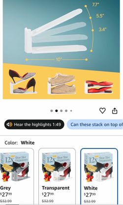 Shoe Slots Organizers for shoes