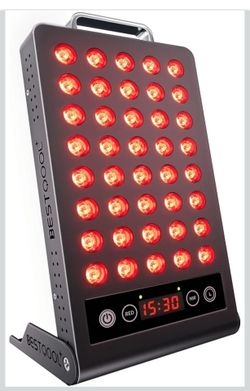 Red Light Therapy Panel, 660nm 850nm Red and NIR for Face, 50W
Elite Grade Dual Chip Red and Infrared Light Therapy for Body, Portable LED Light Thera