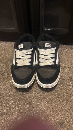 Black and white vans. Size 7.