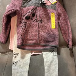 Girl’s Star Wars Fleece Set