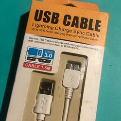 HIGH SPEED USB CABLE 1.5M