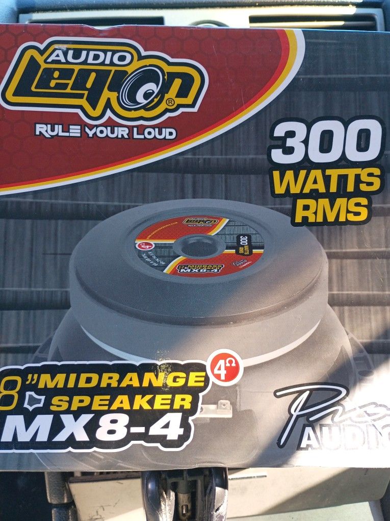 4-   8"Audio legion Midrange Speaker 
