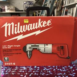 Milwaukee right angle drill kit