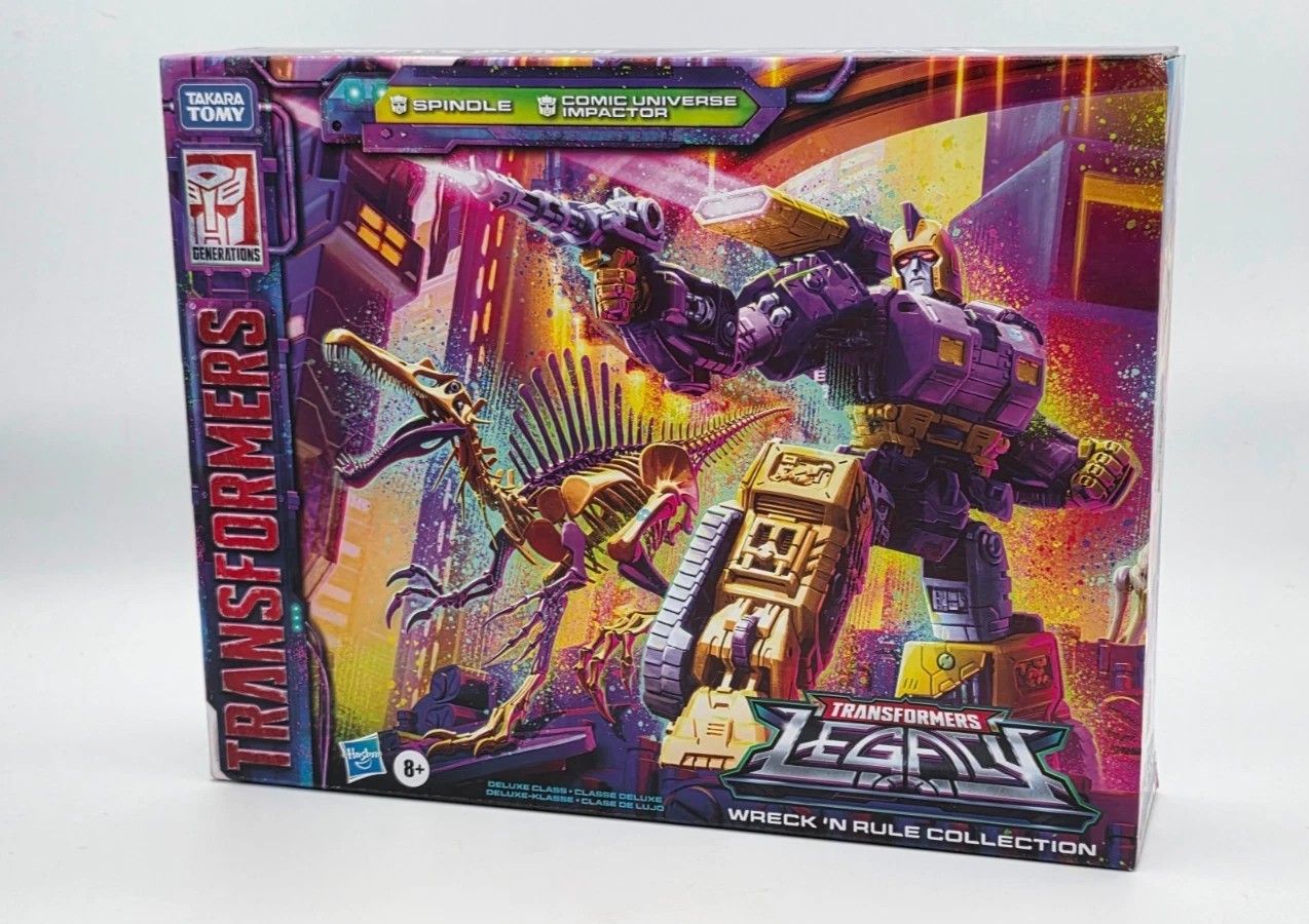 NEW - SPINDLE & IMPACTOR Wreck 'N Rule Collection (Transformers Legacy) SEALED!